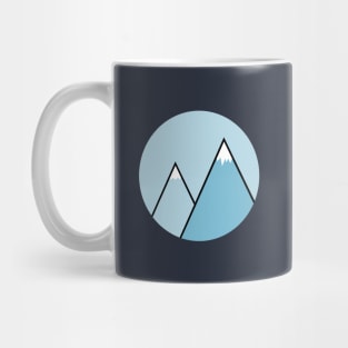 glacier mountain Mug